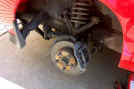 front brakes ready fro braided lines