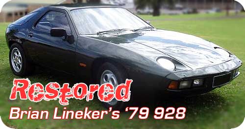 RESTORED - Brian Lineker's '79 Oak green metallic 928