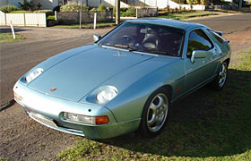 Brian Lineker's recently resprayed Lagoon Green '88 S4