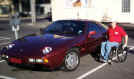 Admiring Ray's 928, Mike and (behind camera) Renate Smit visiting Australia from Holland. 